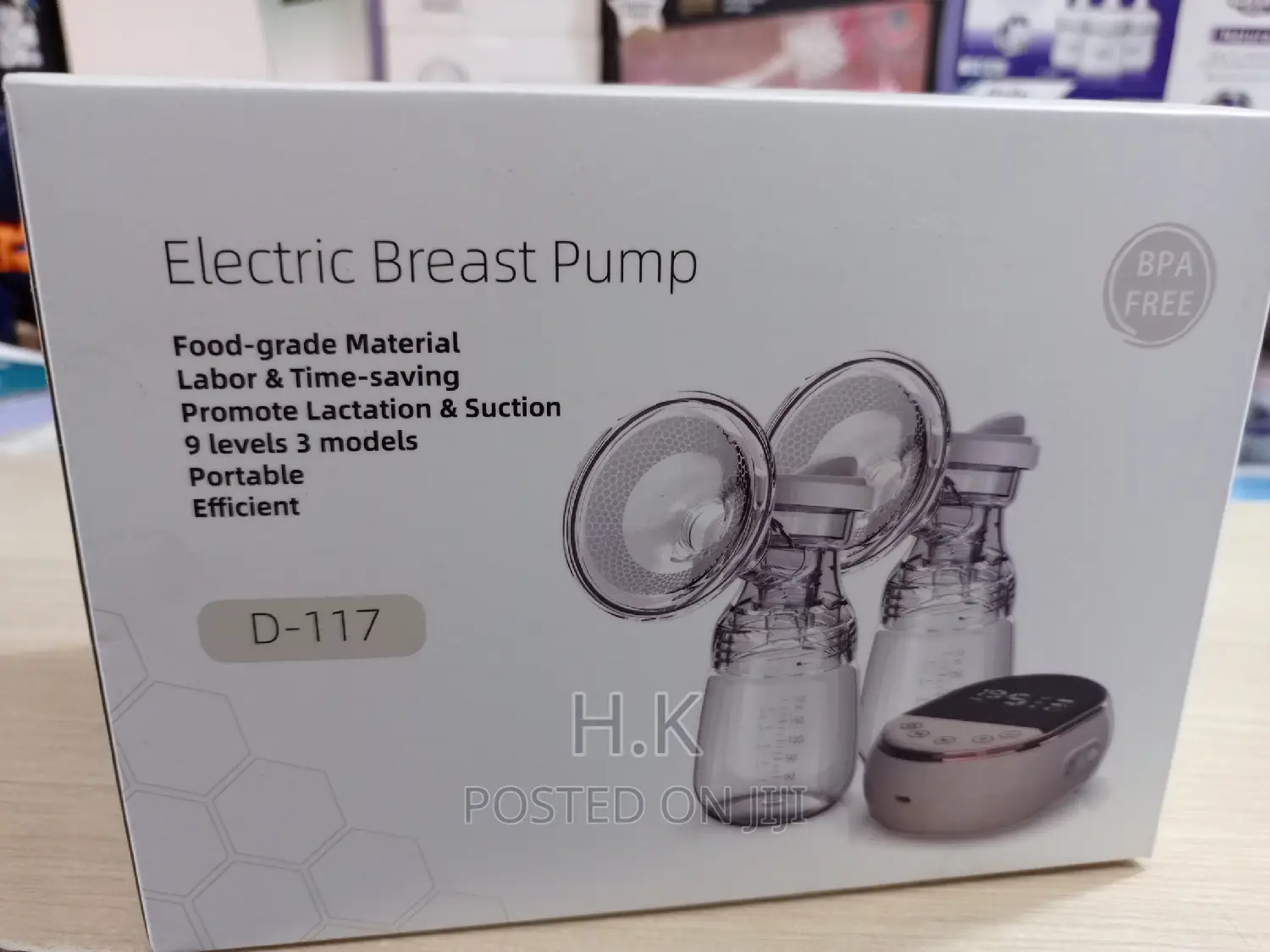 Rechargeable Electric Double Breast Pump