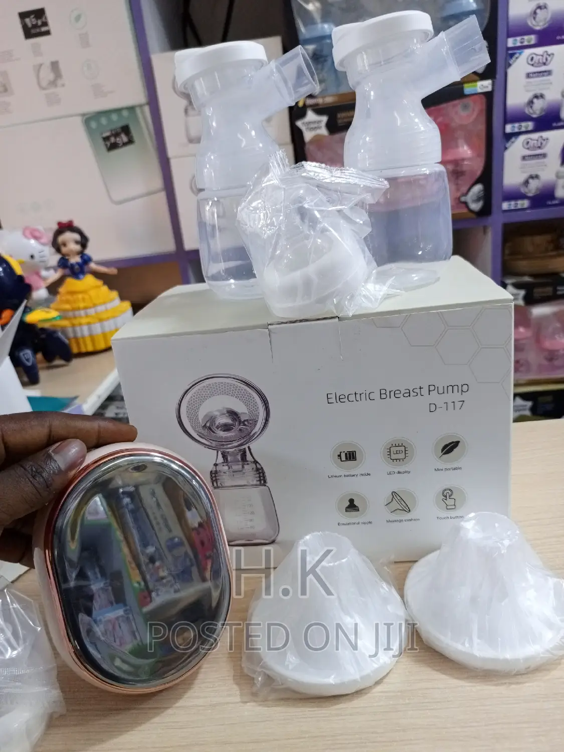 Rechargeable Electric Double Breast Pump