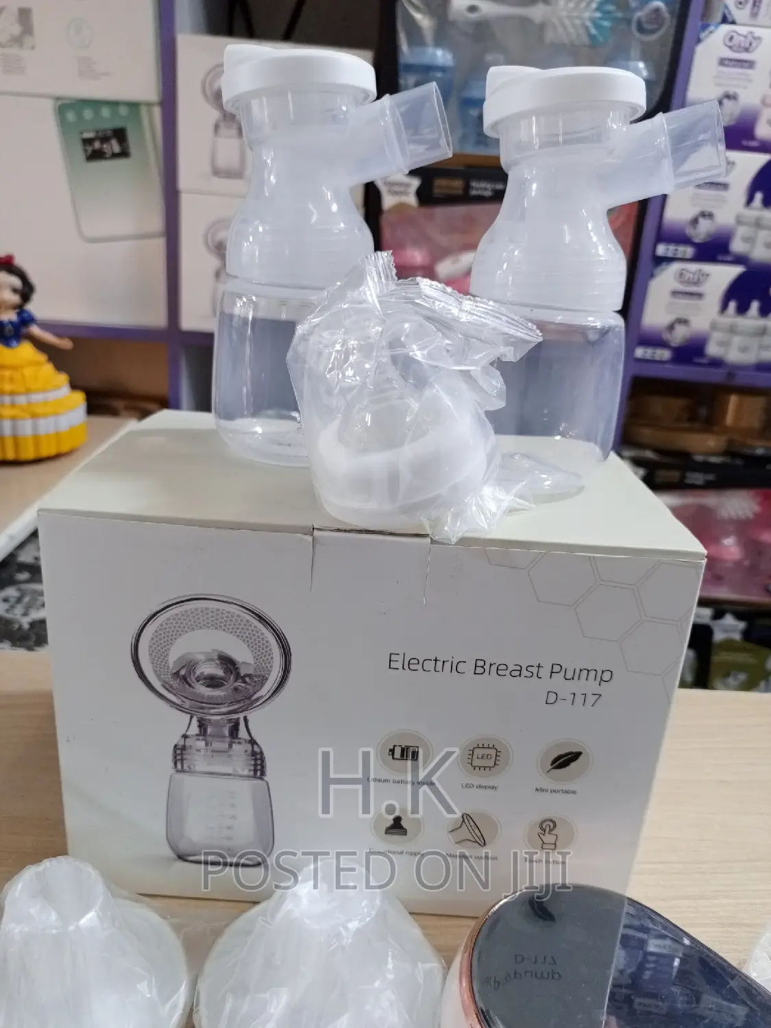 Rechargeable Electric Double Breast Pump