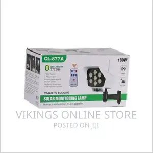 Waterproof Outdoor Solar Motion Sensor Light - White
