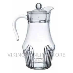 Popular Glass Jug With Unique Design - Transparent