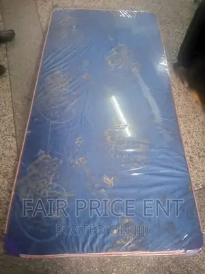 Super Deluxe Mattress.4x3x4inches.( Blue)