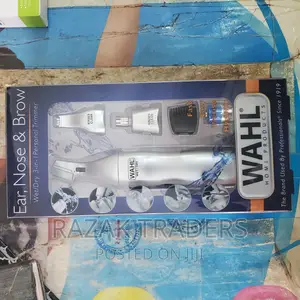 Wahl 3-in-1 6 Piece Ear, Nose Brow Trimmer Kit