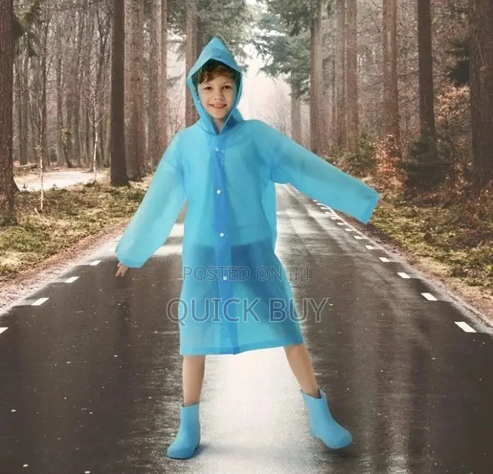 Kids Raincoat With Hood