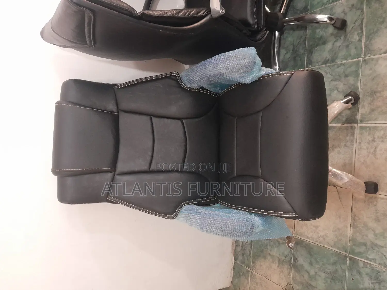 Black Leather Office Chair