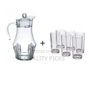 Dining Water Jar With Glass