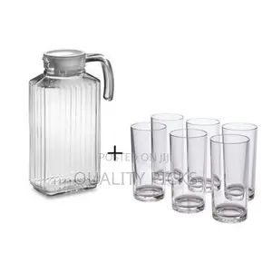 Dining Water Jar With Glass