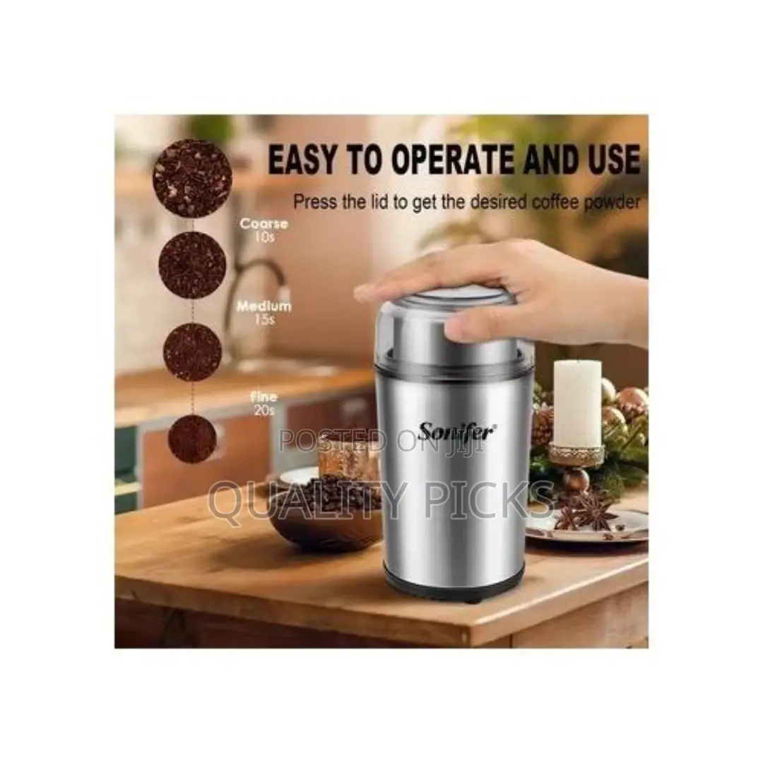 Mini Electric Sonifer Coffee Grinder
