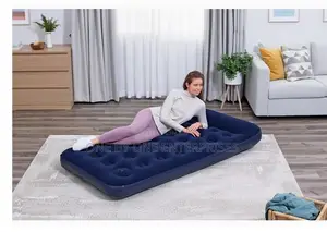Bestway Blue Horizon Step Air Mattress 2.03m×1.5m 22cm