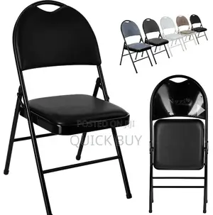 Metallic Executive Foldable Chair,