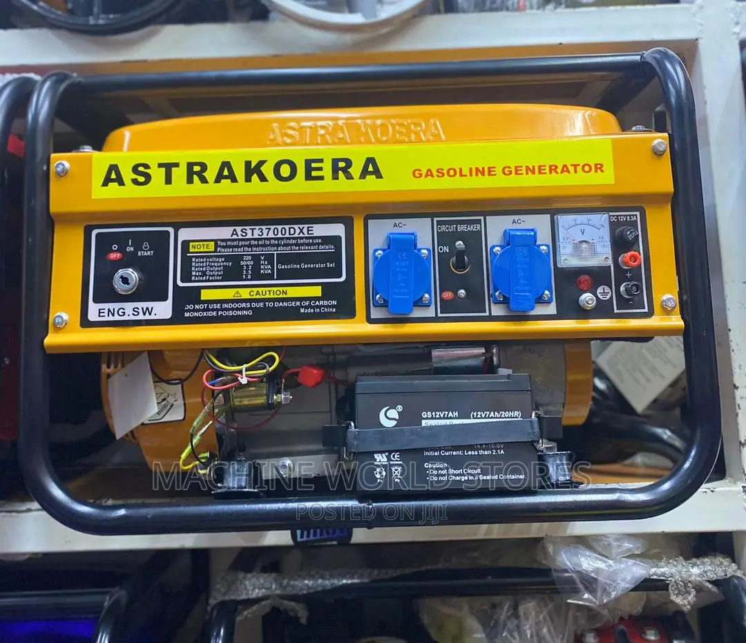 Petrol Generator 3.5kva (Astra Korea)