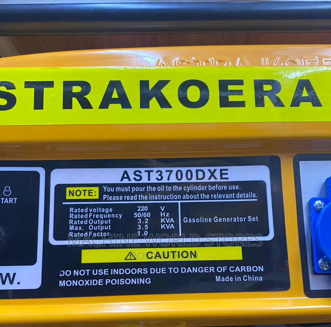 Petrol Generator 3.5kva (Astra Korea)