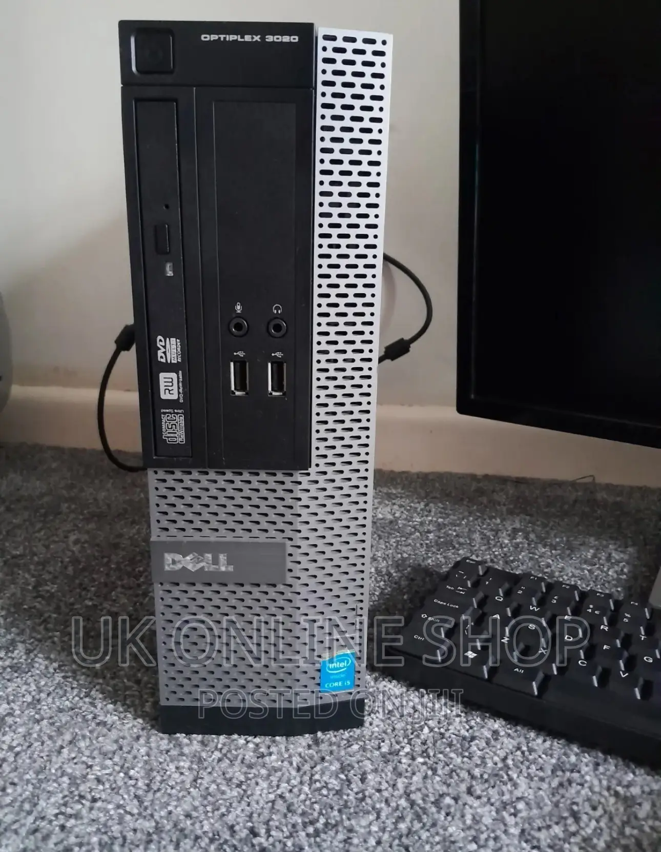 Desktop Computer Dell OptiPlex 3020 8GB Intel Core I5 HDD 500GB