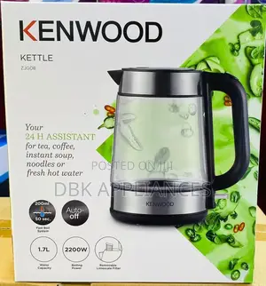 Kenwood 1.7L Glass Kettles Original