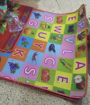 3x6 Comfy Mats Original Kids Feeding and Playmat-Multicolor