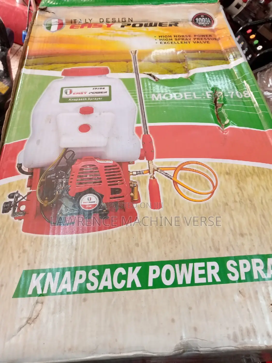 Knapsack Sprayer 2 Stroke Ep708