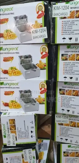 Ungreat Deep Fryers Single Available