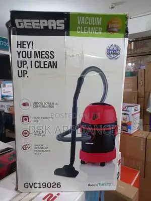 Geepas 20L Wet Dry Vacuum Cleaners
