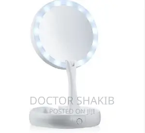 My Foldway Mirror With Led Lights