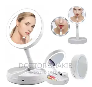 My Foldway Mirror With Led Lights