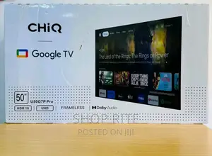 Chiq 50inch Smart Android Frameles TVS New