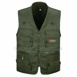 Photography Vest With Multi-Pocket Zip for Photography