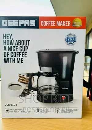 Geepas Electric Coffee Maker's Automatic