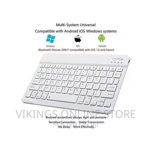 Mini Wireless Keyboard and Mouse Set Rechargeable -