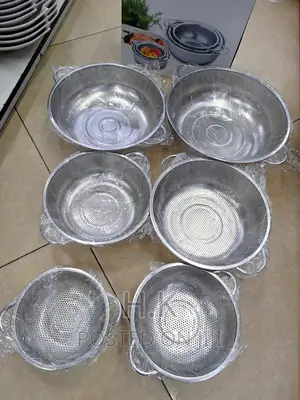 6pcs Rice Bowl Strainer / Stainless Colander