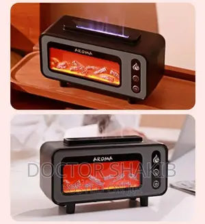 3D Fireplace Aroma Humidifier