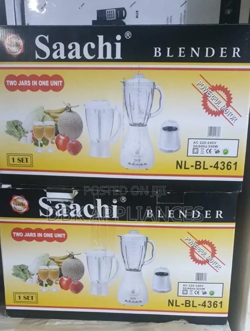 Saachi 3in1 Electric Blenders 2yr Warranty
