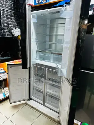 Hisense 610l Four Door Side by Side Fridge With Dispenser