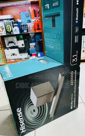 Hisense CH 3.1 Wireless Sound Bar Authentic