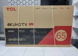 TCL 65inch Uhd Smart Authentic TVS at Great Price
