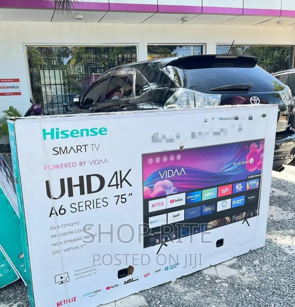 Hisense 75inches Smart Uhd TVS