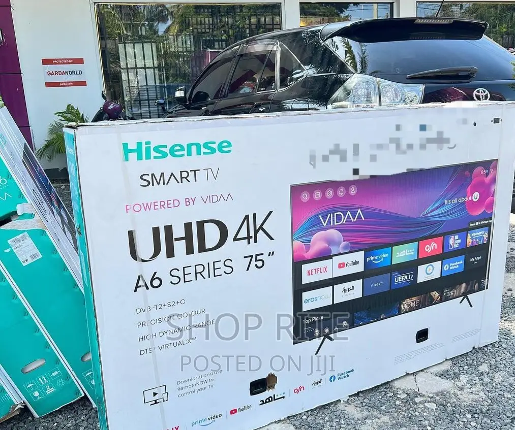 Hisense 75inches Smart Uhd TVS