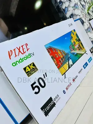Pixel 50inch Uhd Android Smart TVS Beyi Powa