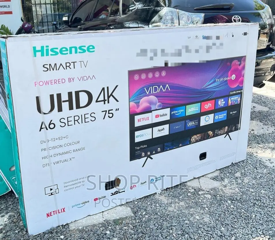 Hisense Smart Vida 75inches Led TVS