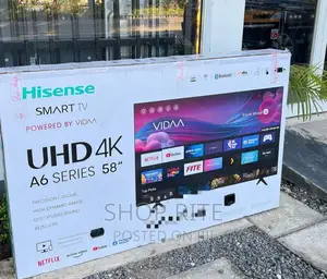 Hisense 58inches Uhd Smart Vida TVS