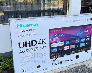 Hisense 58inches Original Uhd Smart Vida TVS