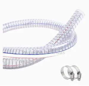 Steel Wire Suction Pipe Vinyl Tubing Pipe 5 Inch
