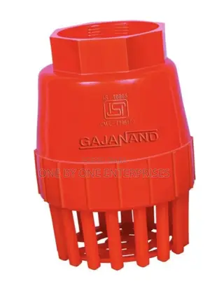 Gajanand Polypropylene Foot Valve, Size: 2 Inch