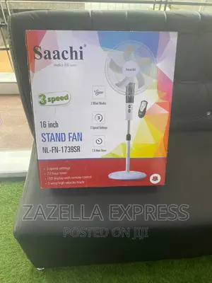 Saachi 16"Stand Fan With Remote