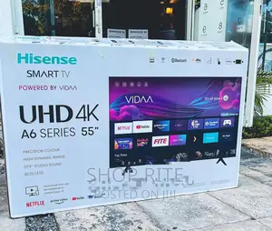 Hisense 55inches Uhd4k Smart TVS Authentic