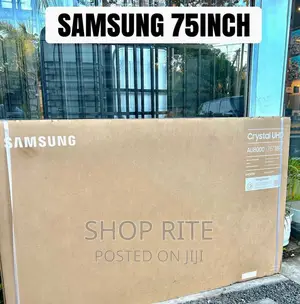 Samsung 75inches Smart Crystal Uhd TVS