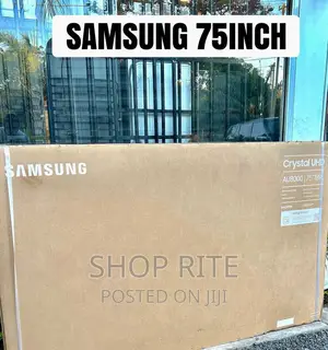 Samsung 75inches Crystal Uhd Smart TVS