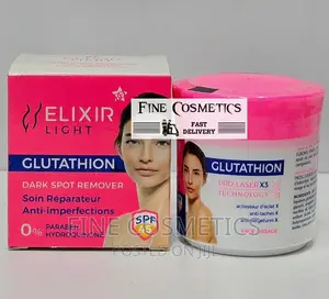 Elixir Light Dark Spots Remover Glutathione Lightening Cream