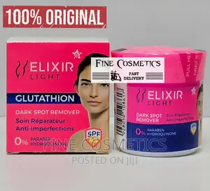 Elixir Light Dark Spots Remover Glutathione Lightening Cream