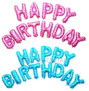 17-inch Happy Birthday Foil Balloons