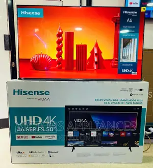 Brand New Hisense 50inch Uhd Smart TV A6 Series